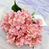Elegant Hydrangea Artificial Flower Set With Silk Fabric For Home Decor And Wedding Arrangements