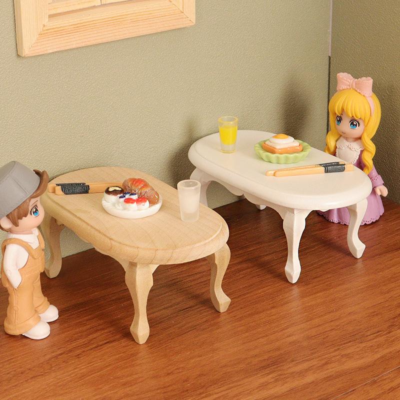 

Doll House Mini Simulation Small Table Food Play Chopsticks Dinner Plate Home Scene Ornaments