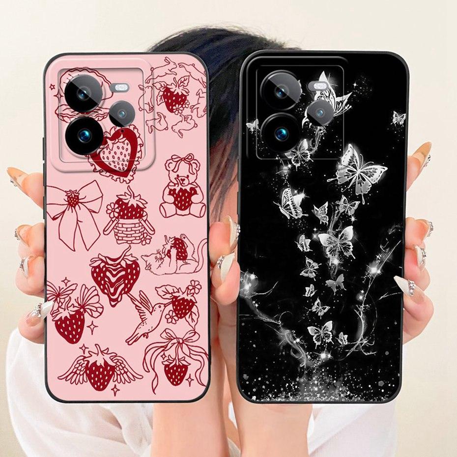 Cute Printed Phone Case For Realme GT 7 Pro Soft Silicone Shockproof Cases For Realme GT7 Pro 7Pro RMX5010 Covers Bumpers