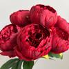 Artificial Peony Silk Flowers Bouquet Fake Flowers Arrangement Vintage Wedding Decoration Home Decor 1 Bunch 7 Head