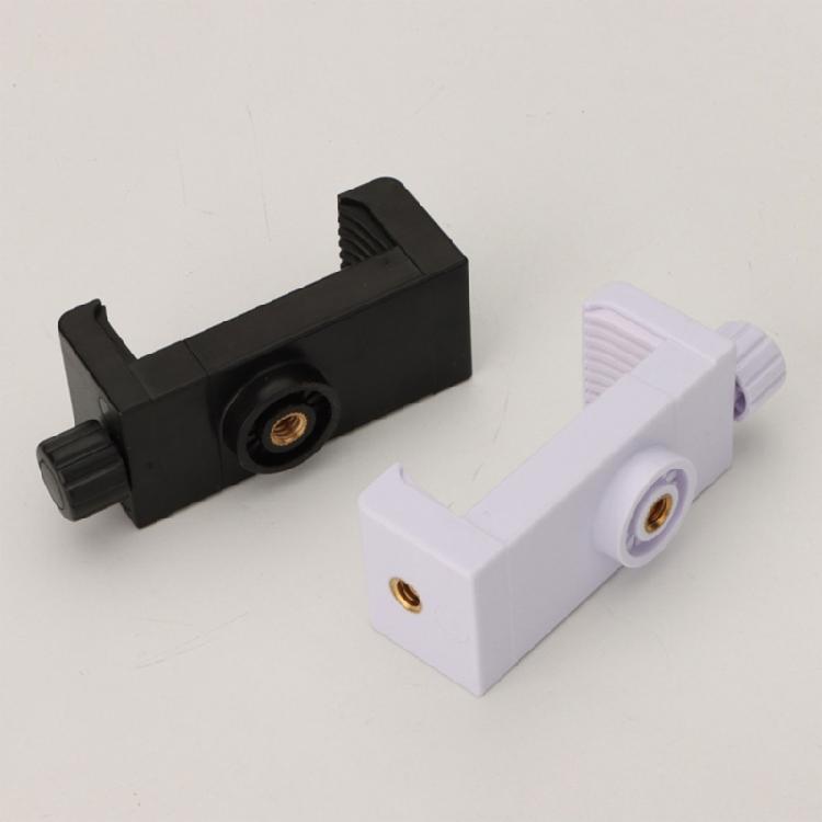 Plastic Camera Mount with 1/4" Screw Holeless Mount Phone Holder for Phones and Camera