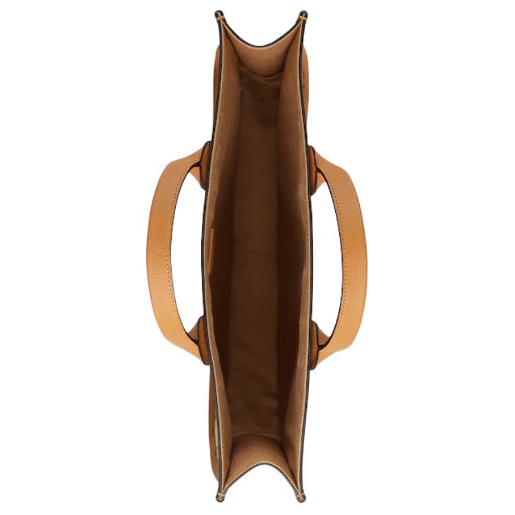 Gucci Cat Print Open Tote Bag Kids Handbags Green Ivory 550763-FABDM-8678