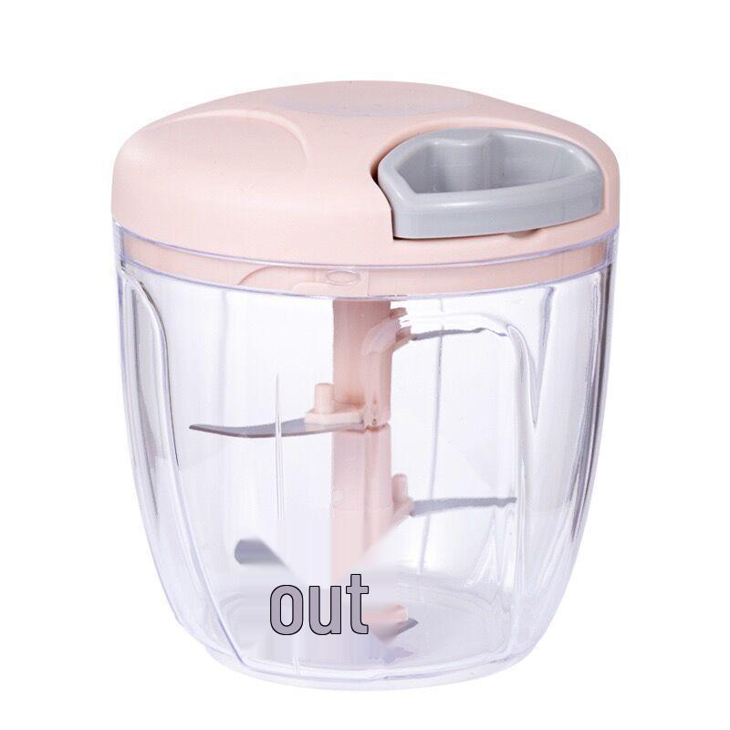 900ml Household Multifunctional Vegetable Cutter & Garlic Press - Baby Food Processor & Meat Grinder