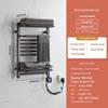 Smart Heated Towel Rack for Bathroom - Electric Drying and Storage Solution