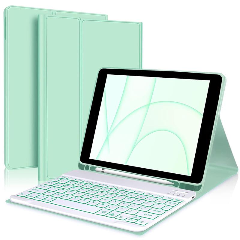 Colorful Backlit Bluetooth Keyboard Case for 2026 Redmi Pad 2 - 9.7-inch Tablet