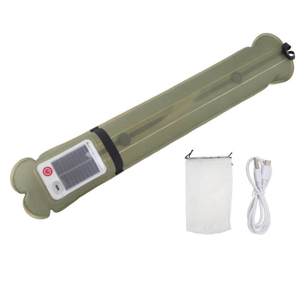 Inflatable Camping Light Tube Solar Power USB Powered Strong Magnetic Gravity Foldable Inflatable