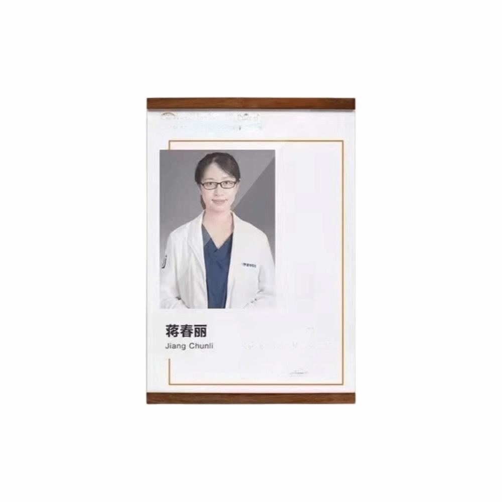 Rectangle Magnetic Wall Mounted Frame Reusable Display Board Acrylic Sign Holder  Retail Store