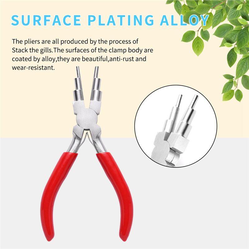 Good-1Pcs Jewelry Pliers Tool Carbon Steel Round Nose Pliers For DIY Jewelry Making Tool Handmade Accessories