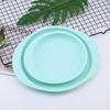 FAIS DU 4/6/8inch Round Cake Layer Mold Silicone Cake Pan NonStick Mousse Cheese Bakeware Mold for DIY Baking Rainbow Cake Tools
