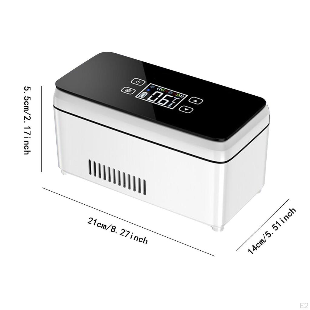 Insulin Cooler Travel Case for Car with Digital Display And Storage