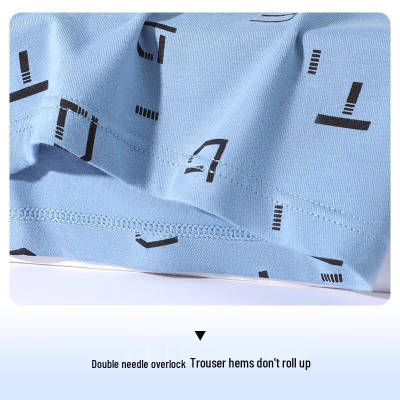 Mao Ren Men's 7A Antibacterial Pure Cotton Boxer Briefs