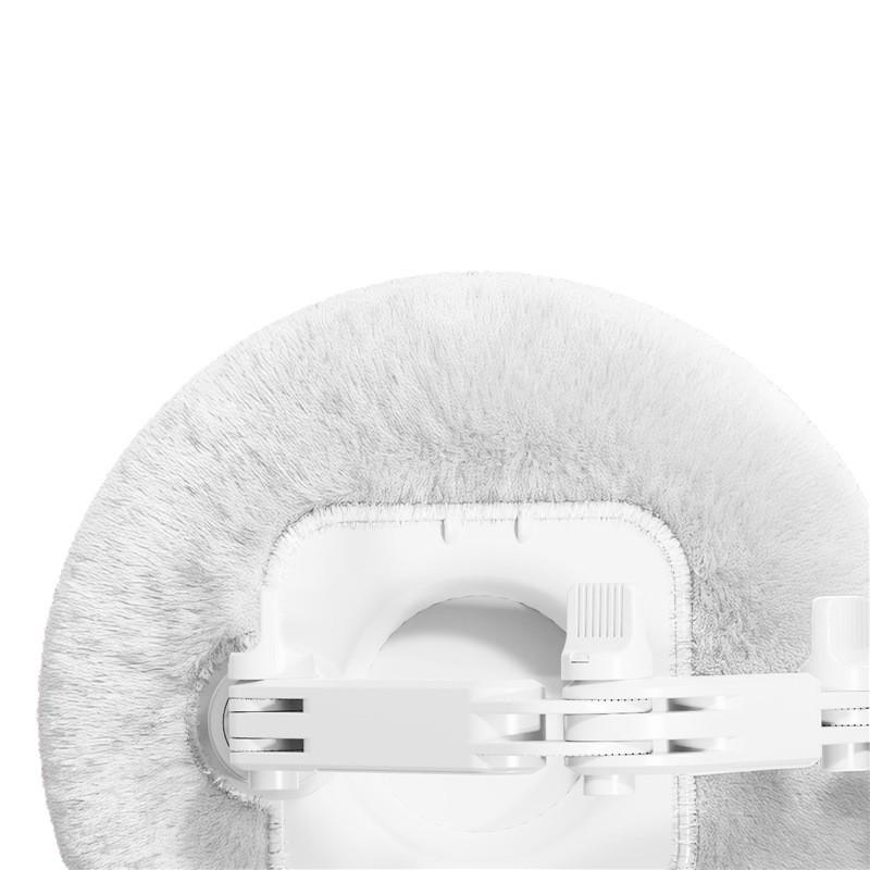 Rotating Plush Cushion Tablet & Phone Stand – Perfect for Bedside Video Viewing