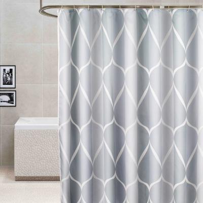 Waterproof Polyester Fabric Shower Curtain Mildew Resistant Washable Bath For Bathroom At A Low S On Joom E Commerce Platform - Light Pink And Grey Shower Curtain