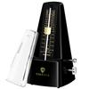 TERENCE TM2 Mechanical Metronome for Musical Metal Standard Suitable for Beginners and Suitable for and Black Pendulum-Type High-Precision