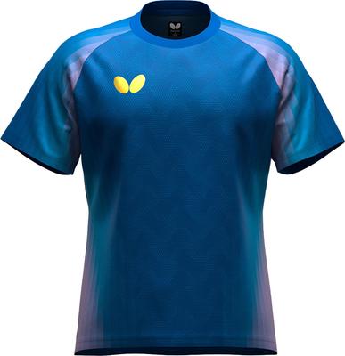 Butterfly Game Wear Genora Blue O (Table Tennis) T-Shirt 177