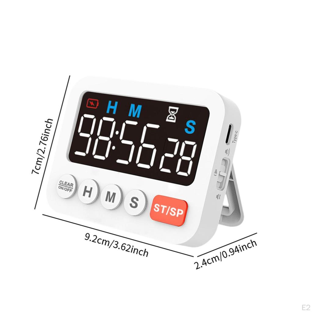 Cronometru de Bucătărie Instrument Numărătoare În Sus În Jos Gadget Versatil Digital de Masă pentru Duș Copt