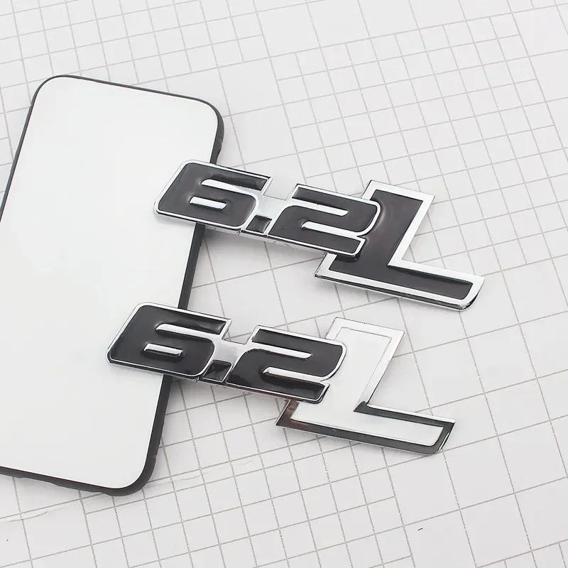 3D Metal 6.2L Logo Car Rear Boot Trunk Emblem Badge