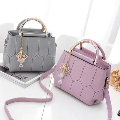 Trendy Embroidered Crossbody Handbag: Stylish, Simple Shoulder Bag
