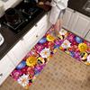 Kitchen Rugs Print Non-Slip Thick Cushioned Kitchen Mat Comfort Standing Mat for Kitchen