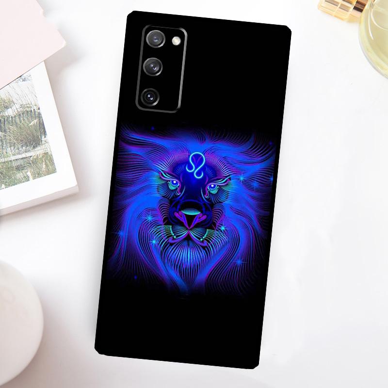 Zodiac Signs Case For Samsung Galaxy S22 S23 S24 Ultra Plus Note 10 20 S8 S9 S10 S20 FE S21 FE Cover