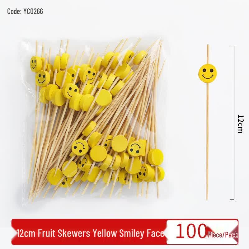 Bamboo Fruit and Cocktail Picks