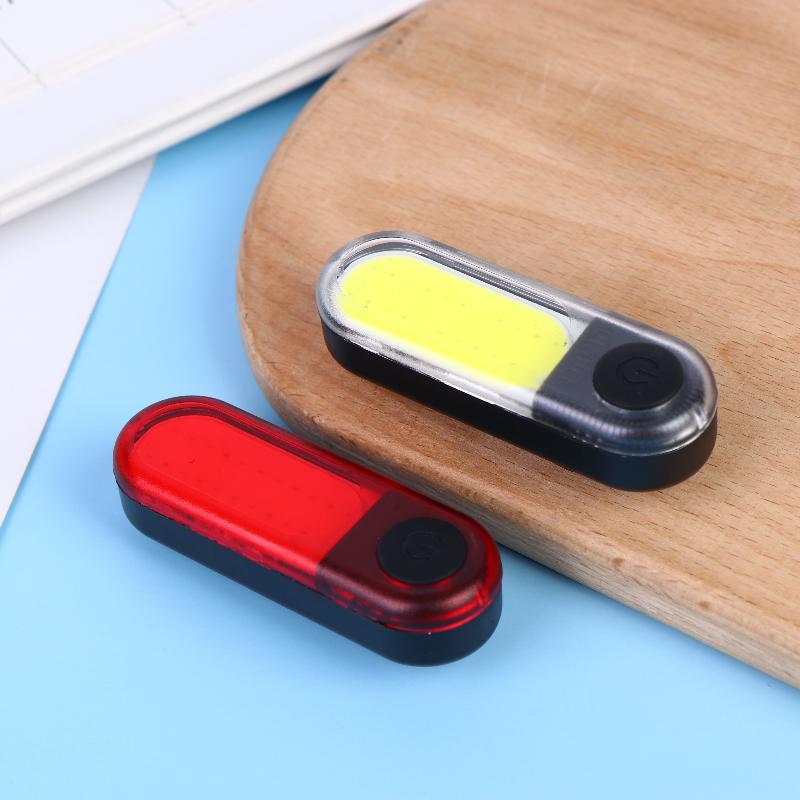 Rear Light 250 Mah Usb Rechargeable Ultralight Cycling Light Warning Rainproof 5 Models Light Bike Accessories