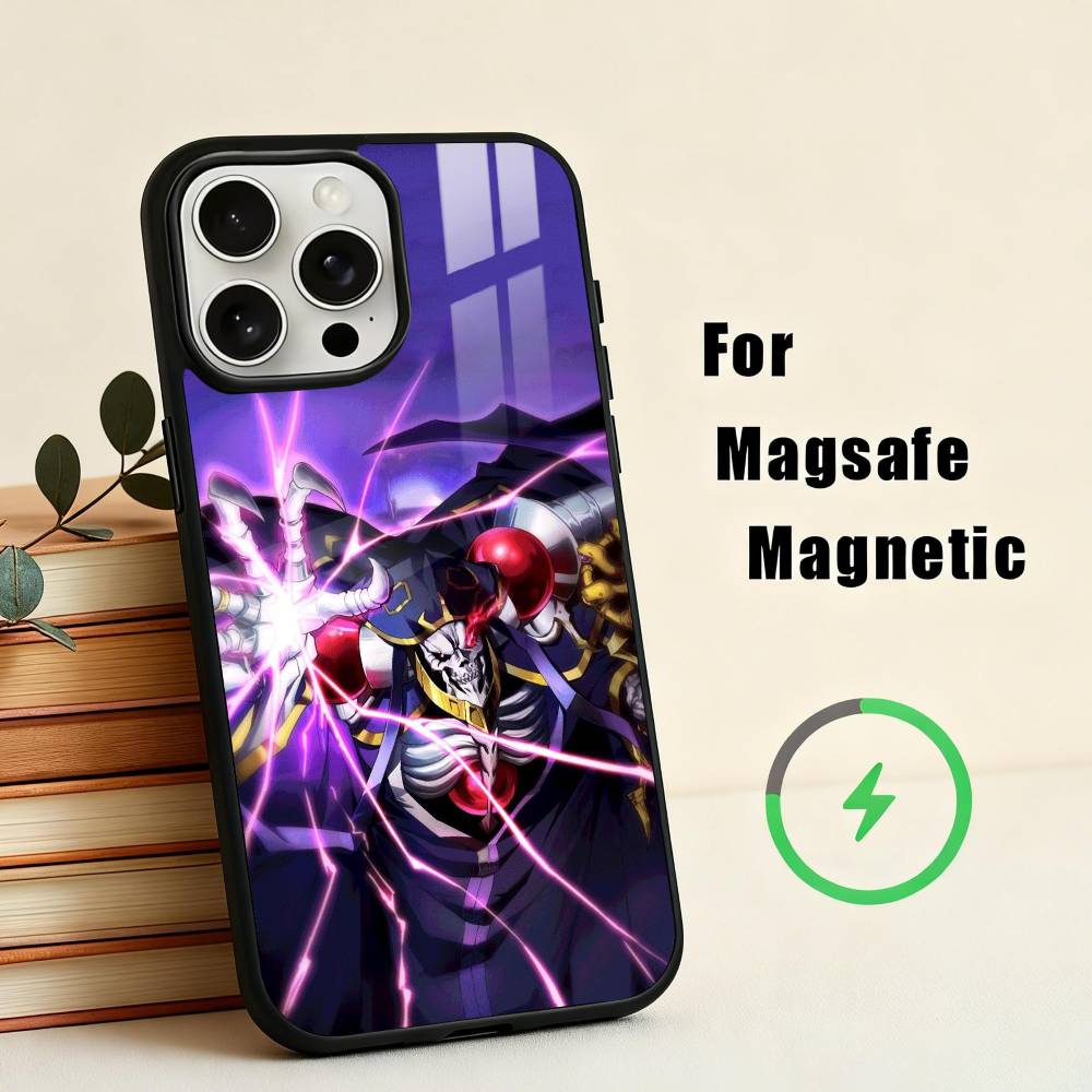 Anime O-Overlord-D  Phone Case For iPhone 17,16,15,14,13,12,Plus,Pro,Max for Magsafe Magnetic Wireless Charging