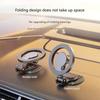 360 Degree Rotating Metal Car Phone Holder Foldable Magnetic Mount Space Saving Brackets for Secure Hands Easy Driving