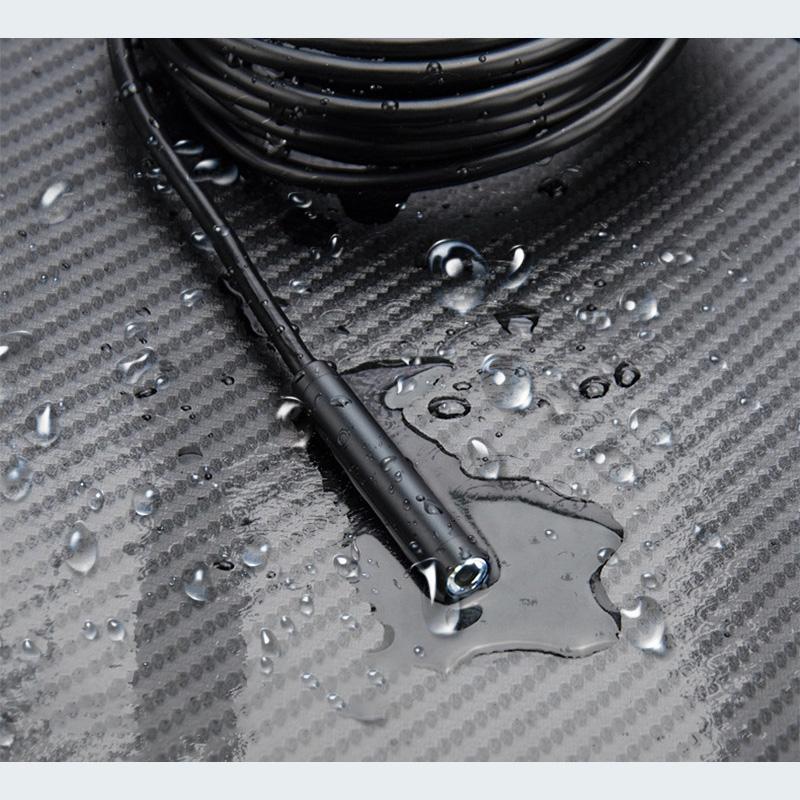 7mm HD Phone Endoscope with Flexible Wire Lightweight Multifunctional Waterproof USB Endoscope 1m 3.3ft