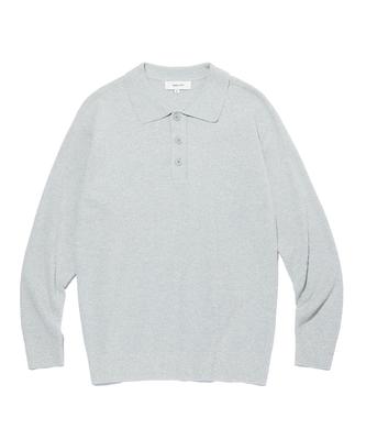 AOTT Curly Long Sleeve Knit Sky Blue