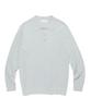 Un Outfit Curly Long Sleeve Knit Sky Blue