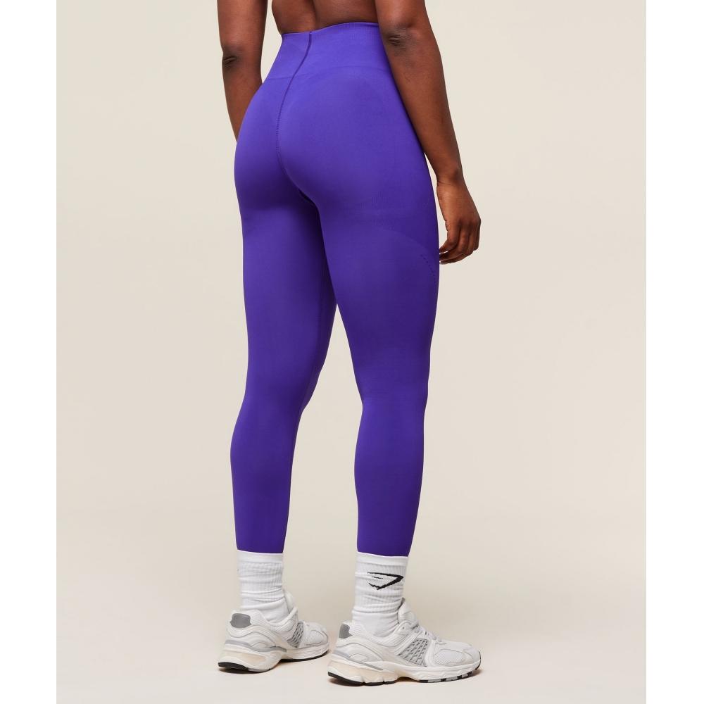 Gymshark Energised Seamless Leggings Cobalt Purple B2c7n Pbqf