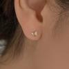 LUNNE 14k Butterfly Piercing Earrings (14k Gold) S13