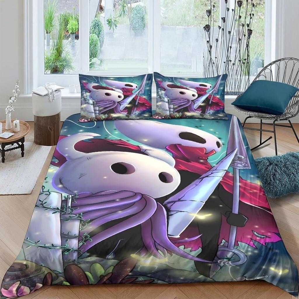 Game Hollow Knight Duvet Cover Pillowcase Bedding Set Adult Boy Girl Bedroom Decoration Children Single Double Large Size