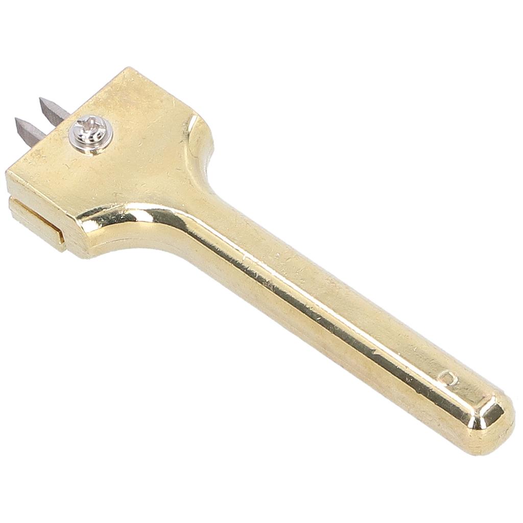 Magnetic Button Installation Tool Adjustable Fork Puncher Leather Craft DIY ToolGold