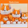 Plush Animal Toy Cartoon Fox Corgi Stuffed Doll Girl Children Gift Birthday