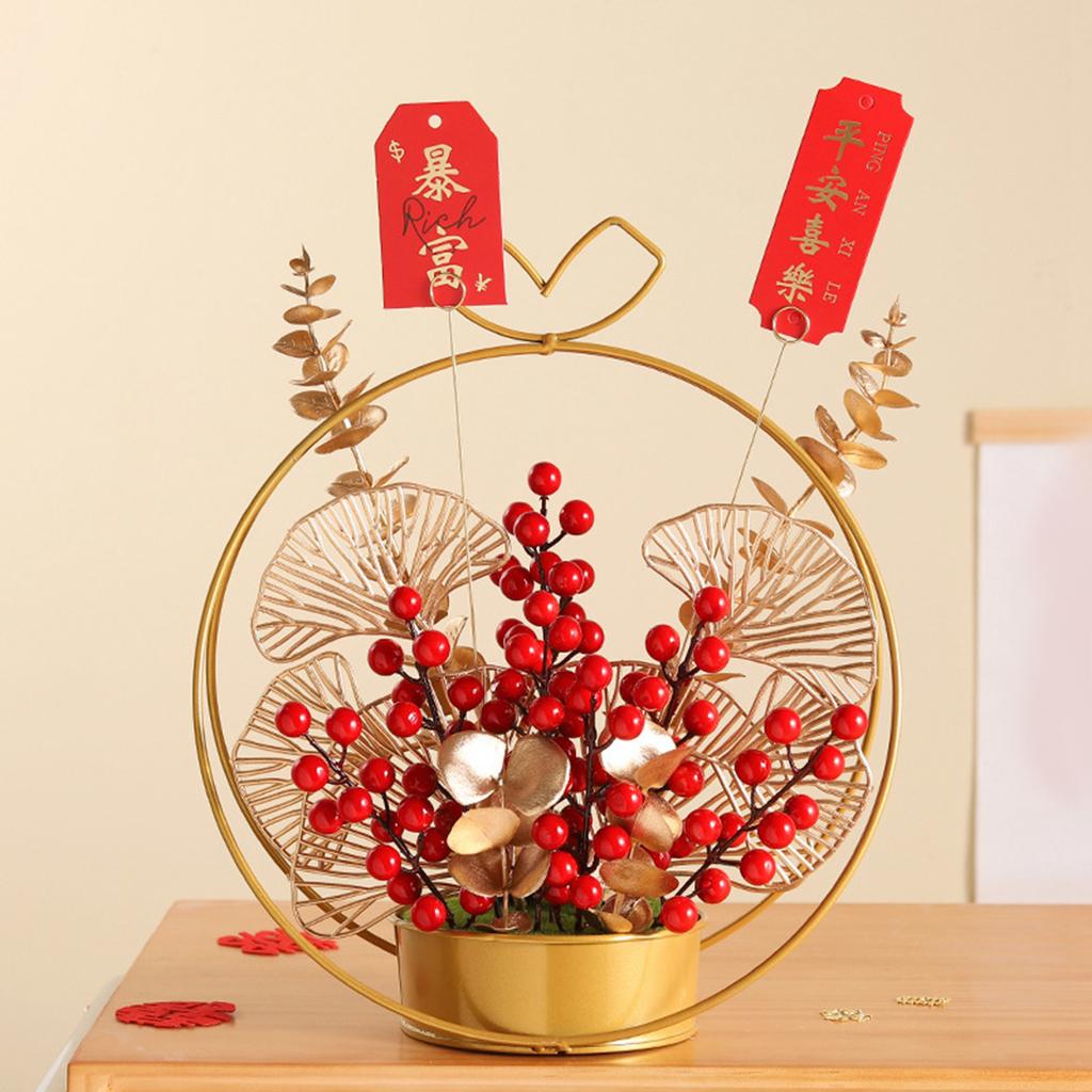Flower Basket Ornament Decoration Photo Props Festival Fall Harvest Artificial Flower For Living Room Table Centerpiece