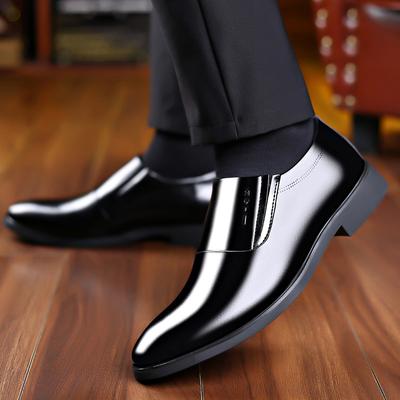 Leather Shoes Men's 2025 New Handmade Joints Business Dress Leather Shoes Men Shoes Men's Shoes