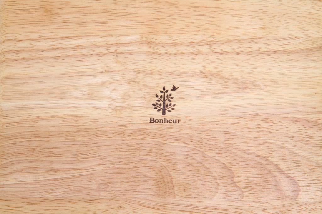 Fujiboeki Bonheur Rectangle Lunch Plates, Natural, 24cm Wide x 17cm Deep, Set of 6, 24391