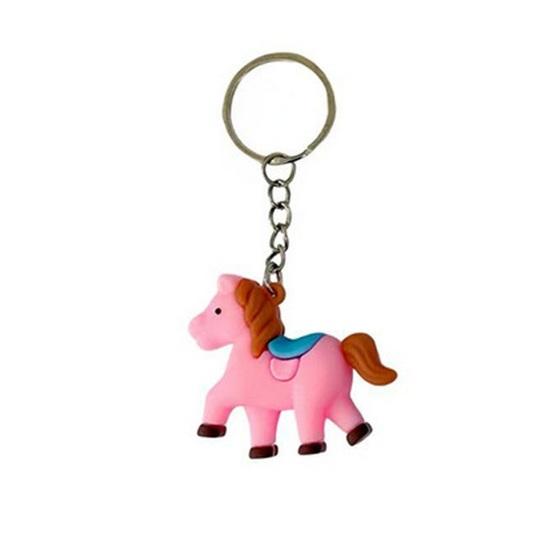 

1/2Pcs Keychain Zodiac Horse Design Compact Mini Size Handmade Key Chain Bags Backpacks Wallets 1pc