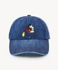 VTWO Running _Mickey_ Denim Cap (Dark Blue)