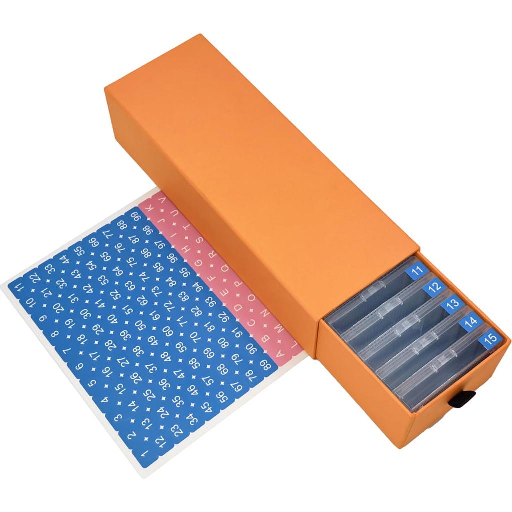 15/30/45 Pack/Set Diamond Painting Storage Box Trays with Lids Diamond Painting Trays for DIY Beaded Jewellery & Craft Storage