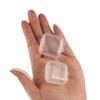 100 Pcs ABS Jewelry Storage Case Transparent Square Plastic Case Mini Storage Box  Finger Ring