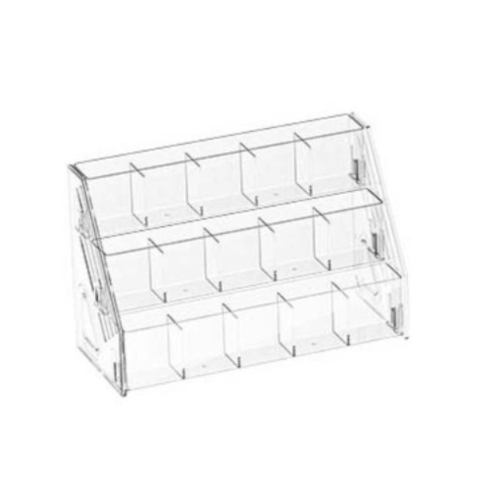 

Large Capacity Nail Polish Display Organizer 3/4/5 Layers Marker Pen Storage Box Beauty Salon 3 Layers