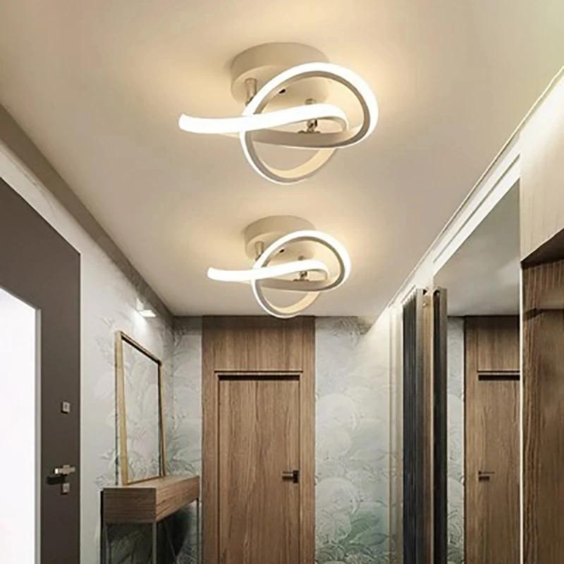 Modern LED Ceiling Light Simplicity Home Decor Fixture Ceiling Light Hallway Lamp for Living Room Aisle Minimalist Indoor Light