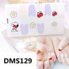 New Adorable Cartoon Expression Nail Stickers - Fun, Cute, No-Bake Design