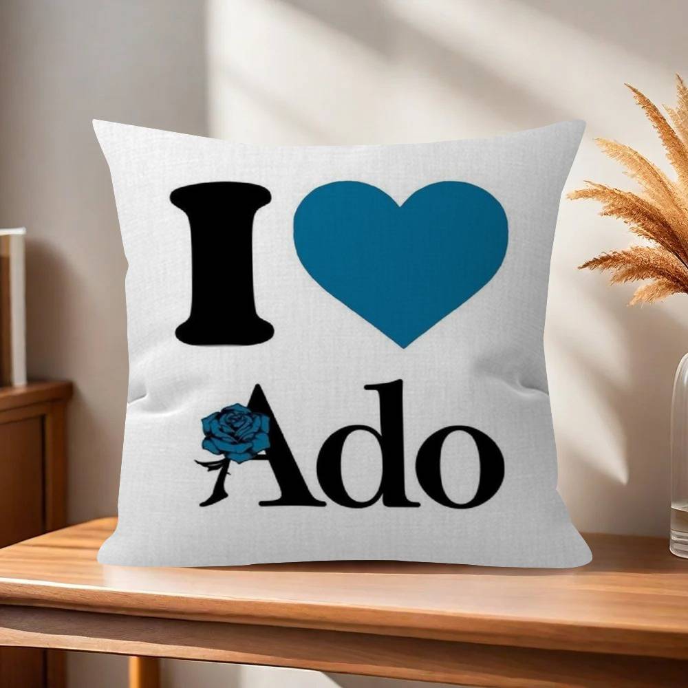Singer Ado COOL Girl Pillow Cover for Bedroom Room and Living Room Sofa Decorative Cushion Cover