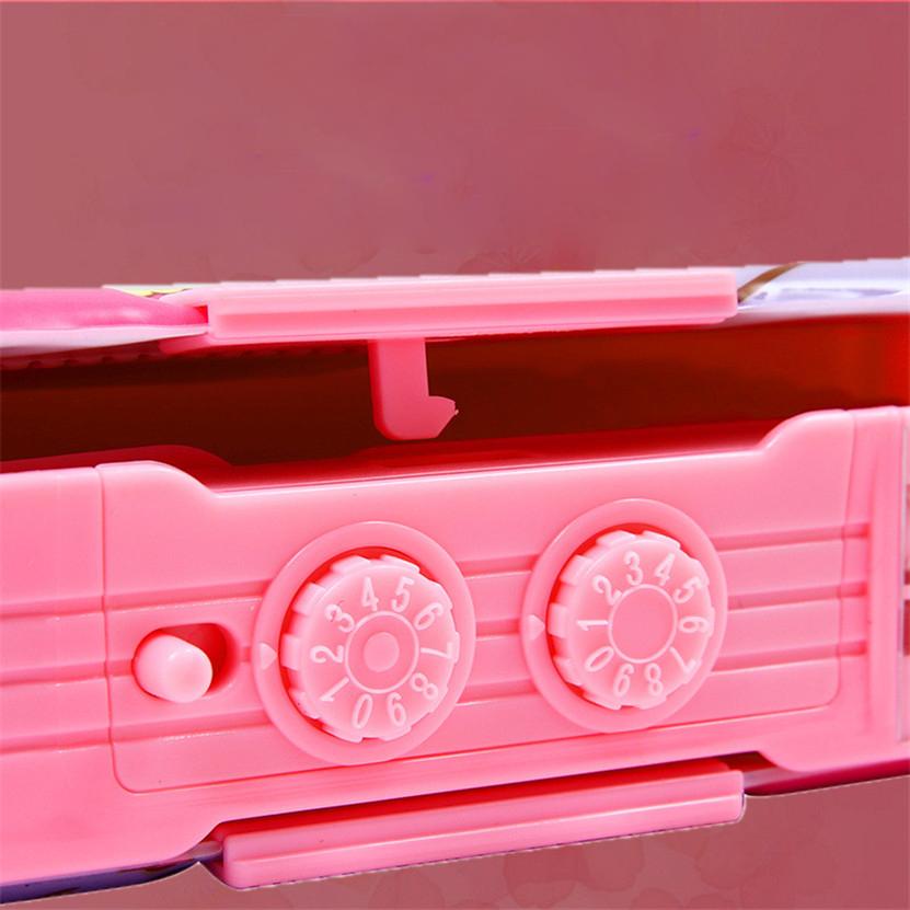 Pencil Case  Password Pen Case Unicorn Kawaii Pencilcases Multifunctional Pencil Box Korean School Stationery