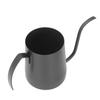 Bollitore per Caffè Acciaio Inossidabile Collo d'Oca Addensato Manico Comodo Caffettiera a Goccia con Scala 350ml