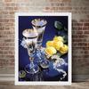 5D Diy Diamond Painting Beautiful Wine Glass Cross Stitch Set Full Diamond Embroidery Mosaic Art Picture of Rhinestones Decor Gift